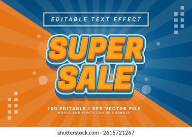 Super sale Editable Text Effect