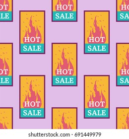 Super sale extra bonus seamless pattern business shopping internet promotion vector illustration