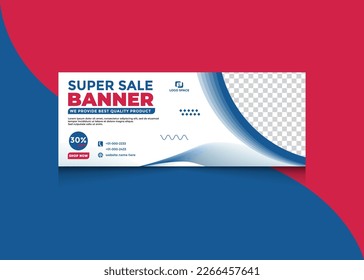 Super sale fashion banner design template,  business banner advertisment, wed banner 