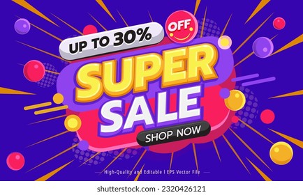  The super sale illustration design concept is bold, energetic, and designed to create a sense of excitement and value.It aims to convey the idea of a massive and extraordinary sale event.