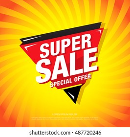 Super sale label design