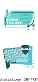 Super Sale, Mega. this weekend special offer banner, up to 25% off. Vector illustration.