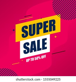 Super sale modern design template