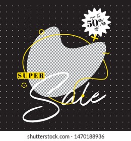 super sale modern post template