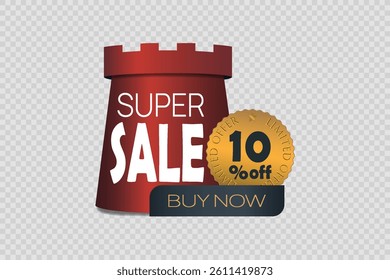 Super Sale and Offer. Vector illustration