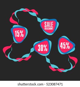 Super sale, paper banner, sale background, big sale,poster sale on black background