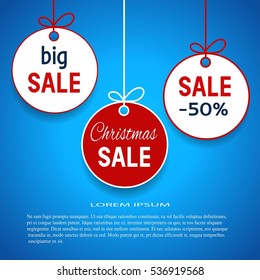 Super Sale poster, banner. Big clearance. 50 % off. Vector illustration.