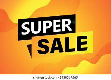 super sale poster banner graphic design icon logo sign symbol social media website coupon

