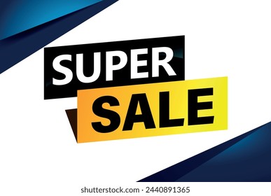 super sale poster banner graphic design icon logo sign symbol social media website coupon

