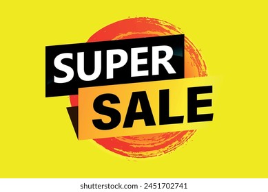 super sale poster banner graphic design icon logo sign symbol social media website coupon

