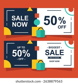 Super sale promo banner with discount offer. Shopping festival super sale banner. Flash sale special offer banner for social media post or website banner. Flash sale campaign