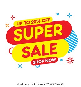 Super Sale Red 3d Text Box, up to 25%, elements with designs, sales, offers, discounts, special, ultimate, unlimited, big, 25% offers, up to, year end sale, mega sale, latest, special, shop now
