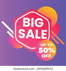 Super Sale Special Up To 60% Off. Super Sale Banner, Special Offer and Sale. Sale Banner Template Design Background.