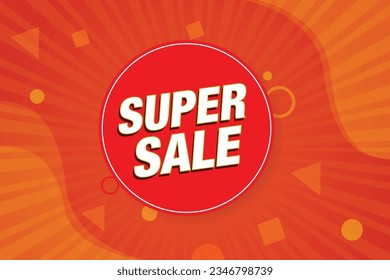 Super Sale Template and Mega Offer Discount