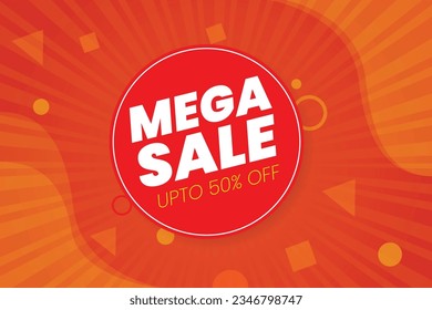 Super Sale Template and Mega Offer Discount