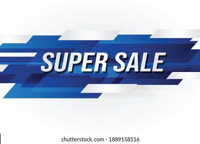 Super sale word concept vector illustration with modern futuristic  3d style for landing page template ui web mobile app poster banner flyer background gift card coupon label wallpaper facebook 