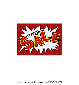 super sale.vecter