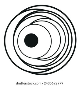 Super set of circles lines sketch hand drawn. Doodle circles for design elements, messages, notes labels. Bubble proet vector illustration.