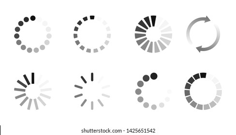 Sign Loading Page On Internet Vector Stock Vector (Royalty Free ...