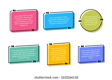 29,280 Quotation box Images, Stock Photos & Vectors | Shutterstock