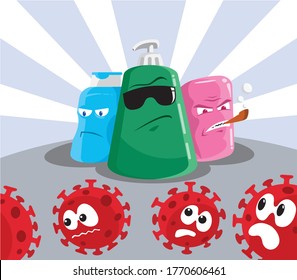 super soap against covid-19 virus