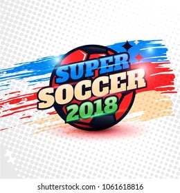 Super Soccer 2018 Background