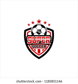 super soccer logo design