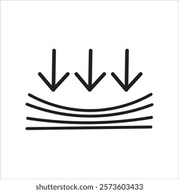 super soft sign icon. elastic sign