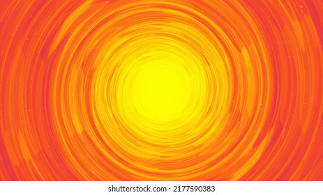 Super Solar Spiral Black Hole on Galaxy Background.planet and physics concept design,vector illustration.