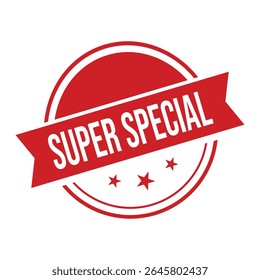 Vetor de selo de borracha super especial.