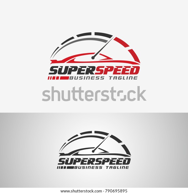 Super Speed - Auto\
Tune Up Logo Template