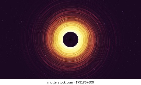 Super Spiral Black hole on Galaxy background with Milky Way spiral,Universe and starry concept design,vector