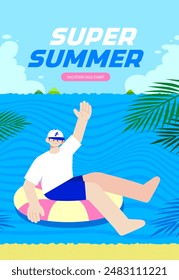 Super Summer, let's spend it cool in the sea!