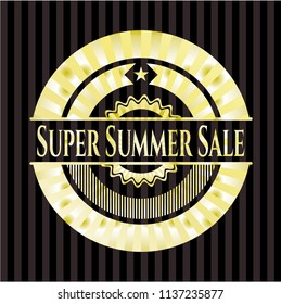 Super Summer Sale golden badge
