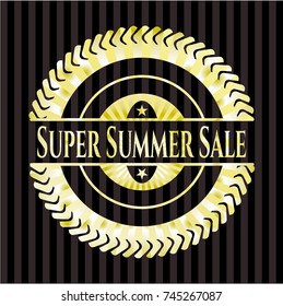 Super Summer Sale golden badge