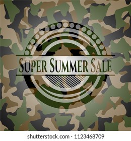 Super Summer Sale on camo pattern