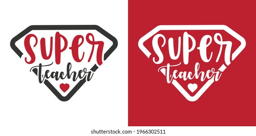 Super Teacher , Teacher Gift , Teacher Pot Holder, Teacher Tshirt