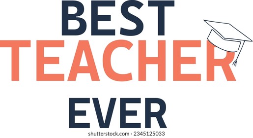 super teacher t shirt design Illustration