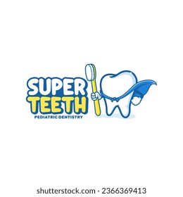 Super Teeth Logo Inspiration for Dental