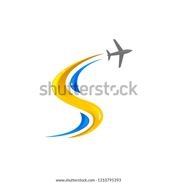 Super Travel Logo Stock Vector Royalty Free
