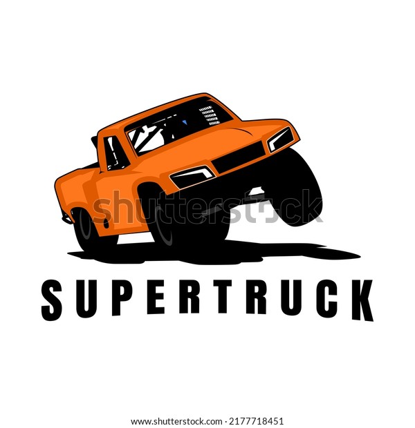 super trucks logo design\
icon vector	