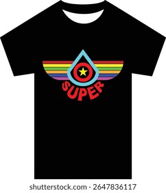 Super T-shirt Arts Graphic Design