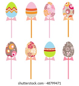 Super vector easter egg set