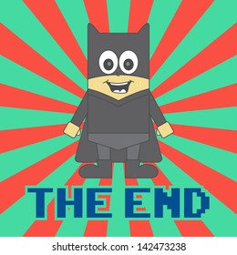 super warrior hero games dark knight the end