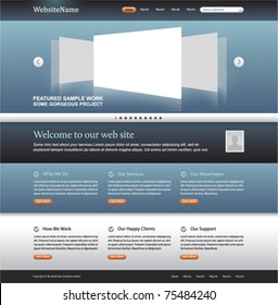 superb web design template