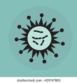 superbugs various bacteria and microbes cartoon vector illustration 
