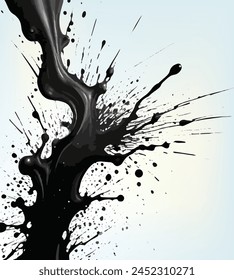 Supercharge your designs! Black splash vector collection. Ready-made impact. Download today!