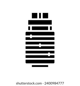 superconducting magnets glyph icon vector. superconducting magnets sign. isolated symbol illustration