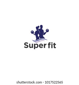 superfit logo vector icon