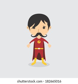 superhero cartoon character